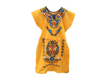 Load image into Gallery viewer, Handmade Girls Embroidered Mexican Dress - Size 6
