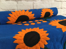 Load image into Gallery viewer, Handmade Mexican Hand Embroidered Sunflower Table Runner - Camino de Mesa
