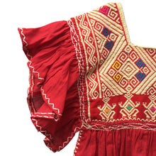 Load image into Gallery viewer, Handmade San Andrés Larráinzar Mexican Huipil Tunic Blouse - Size Medium