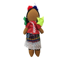 Load image into Gallery viewer, Handmade 10" Mexican Rag Doll - Chiapas Mexico Doll - Muñeca Mexicana