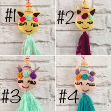 Load image into Gallery viewer, Handmade Mexican Unicorn Pom Pom Tassel - Pompones Mexicanos