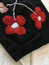 Load image into Gallery viewer, Handmade Face Mask - Fabric Face Mask - Mexican Face Mask - Mexican Hand Embroidered Face Mask - Cubrebocas de Tela - Topabocas de Tela
