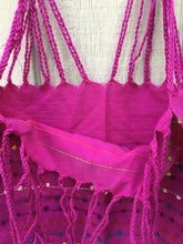 Load image into Gallery viewer, Handmade Hand Woven Cotton Rainbow Striped Mexican Tote Bag - Bolsa Telar Rayas