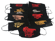 Load image into Gallery viewer, 10 Pack of Handmade Embroidered Mexican Fabric Face Masks