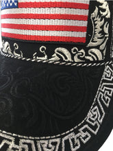 Load image into Gallery viewer, Embroidered Mexican Charro Trucker Hat - Baseball Cap - Gorra Vaquera
