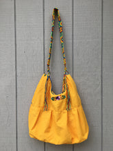 Load image into Gallery viewer, Handmade Floral Embroidered Mexican Satchel Morral Bag - Bolsa Bordada Mexicana