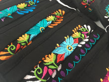 Load image into Gallery viewer, 10 Pack of Handmade Embroidered Mexican Fabric Face Masks