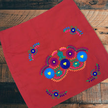 Load image into Gallery viewer, Handmade Mexican Embroidered Skirt - Short Floral Mexican Pencil Skirt