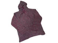Load image into Gallery viewer, Handmade Mexican Baja Hoodie Poncho Sweatshirt- Size XL - Hippie & Bohemian