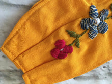 Load image into Gallery viewer, Handmade Face Mask - Fabric Face Mask - Mexican Face Mask - Mexican Hand Embroidered Face Mask - Cubrebocas de Tela - Topabocas de Tela