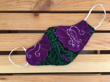 Load image into Gallery viewer, Handmade Floral Mexican Face Mask - Zinacantan Punto de Cruz Embroidered Face Mask - Cubrebocas de Tela - Topabocas de Tela