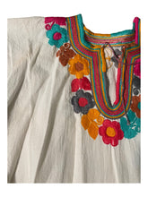 Load image into Gallery viewer, Handmade Embroidered Mexican Blouse - Size Small / Medium
