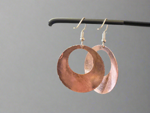 Load image into Gallery viewer, Handmade Mexican Hand Painted Copper Earrings
