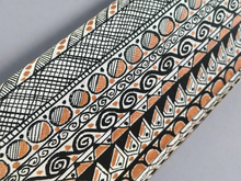 Load image into Gallery viewer, Hand Painted Mexican Vegan Leather Wallet - Artesanias Mexicanas - Cartera Pintada a Mano en Guanajuato Mexico - Mexican Wallet for Women
