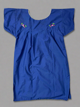 Load image into Gallery viewer, Handmade Women&#39;s Floral Embroidered Mexican Dress - Size Medium
