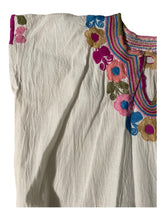 Load image into Gallery viewer, Handmade Embroidered Mexican Blouse - Size Small / Medium
