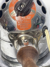 Load image into Gallery viewer, Mastercraft Chronmaster Corded Electric Adjustable Temperature Heat Gun Working
