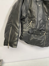 Load image into Gallery viewer, Vintage Harley Davidson Women's Black Poly Vinyl Embroidered Logos  Jacket Small
