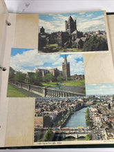 Load image into Gallery viewer, Photo Album Of Vintage Postcards from Ireland + Some Personal Photos &amp; Papers
