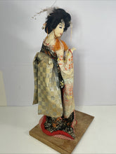 Load image into Gallery viewer, Vintage KYUGETSU Waka-Shu Yamaha Japanese Samurai Doll 22” *Needs Restoration
