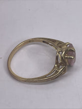 Load image into Gallery viewer, Vintage Women’s 14K Yellow Gold 2.6 gr. Heart Shaped Amethyst Ring, Size 6
