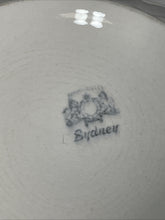 Load image into Gallery viewer, Vintage Sydney Floral Serving Bowl 16” Large Rose Pattern Gold Trim Ceramic Bowl
