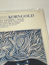 Load image into Gallery viewer, Korngold: Song Cycles Conducts And Plays Much Ado About Nothing # VC81040 Very G
