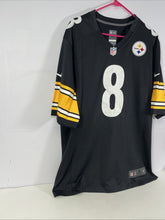 Load image into Gallery viewer, Nike Men's Pittsburgh Steelers Pickett 8 Black Home Jersey Sz XL Genuine

