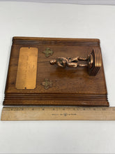 Load image into Gallery viewer, Vintage 1960 Mr. Charles Muraski From The Boys Of Troop 297 Award Figure 11x8”
