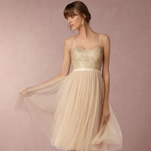 Load image into Gallery viewer, Needle &amp; Thread Coppelia Ballet Beaded Tulle Dress in Natural Size 8 Weeding
