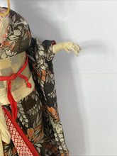 Load image into Gallery viewer, Vintage KYUGETSU Waka-Shu Yamaha Japanese Samurai Doll 22” *Needs Restoration
