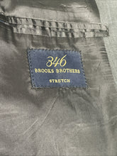 Load image into Gallery viewer, BROOKS BROTHERS STRETCH 346 CHARCOAL 2 BUTTON BLAZER JACKET MENS SIZE 44R
