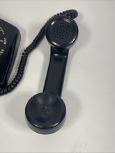 Load image into Gallery viewer, Vintage Antique ITT Rotary Phone Bell Mid Century Telephone Black Working
