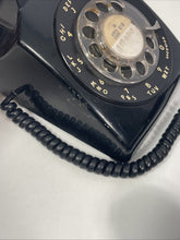 Load image into Gallery viewer, Vintage Antique ITT Rotary Phone Bell Mid Century Telephone Black Working
