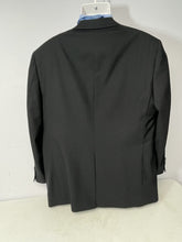 Load image into Gallery viewer, Hart Schaffner Marx HSM 100’s  Black 2-Btn Blazer Jacket 46R Single Vent
