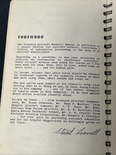 Load image into Gallery viewer, Standard Aircraft Workers Manual Mechanic's Pocket Edition Vintage Good
