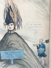 Load image into Gallery viewer, Tableaux Cadres Illustration "A" 18"x14.5" Examples Laconic by CMotte Leicester
