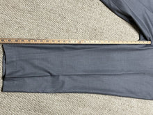 Load image into Gallery viewer, Men’s Porto Filo Extra Fine Italian Tailored Gray  Suit Set Jacket 44R 38x29
