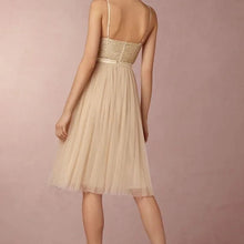 Load image into Gallery viewer, Needle &amp; Thread Coppelia Ballet Beaded Tulle Dress in Natural Size 8 Weeding
