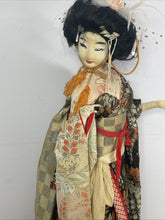Load image into Gallery viewer, Vintage KYUGETSU Waka-Shu Yamaha Japanese Samurai Doll 22” *Needs Restoration
