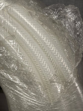 Load image into Gallery viewer, NEW 3/8 ID x 200 Ft Braided Clear PVC Vinyl Tubing Flexible Hose Heavy Duty
