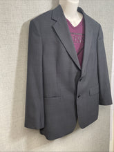 Load image into Gallery viewer, BROOKS BROTHERS STRETCH 346 CHARCOAL 2 BUTTON BLAZER JACKET MENS SIZE 44R
