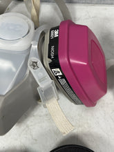 Load image into Gallery viewer, 3M Full Face Respirator Mask 6800 w/ 6001 Cartridges Filters Accessories Lot
