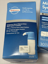 Load image into Gallery viewer, 2 Nasal Relief  micro filtered sinus wash system,  relieves nasal congestion Lot
