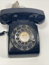 Load image into Gallery viewer, Vintage Antique ITT Rotary Phone Bell Mid Century Telephone Black Working
