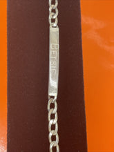 Load image into Gallery viewer, Sterling Silver Bracelet 7 in Length 925 Signed Women's "Betsie" Women's Jewelry
