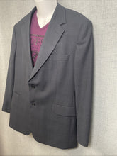 Load image into Gallery viewer, BROOKS BROTHERS STRETCH 346 CHARCOAL 2 BUTTON BLAZER JACKET MENS SIZE 44R
