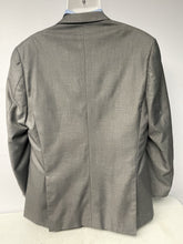 Load image into Gallery viewer, Men’s Porto Filo Extra Fine Italian Tailored Gray  Suit Set Jacket 44R 38x29
