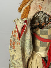 Load image into Gallery viewer, Vintage KYUGETSU Waka-Shu Yamaha Japanese Samurai Doll 22” *Needs Restoration
