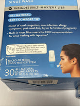 Load image into Gallery viewer, 2 Nasal Relief  micro filtered sinus wash system,  relieves nasal congestion Lot
